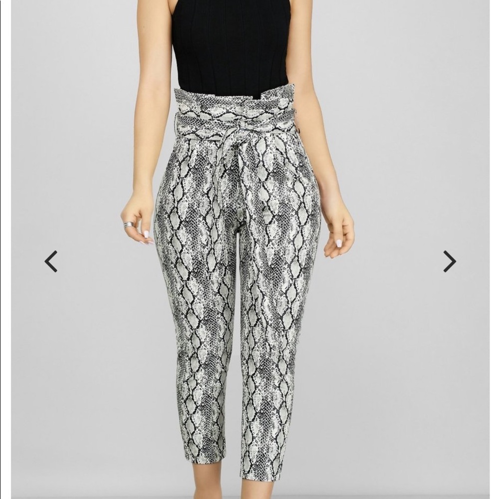 Faux Leather Pants